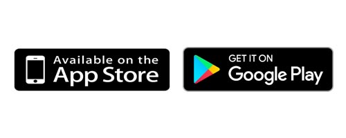 Download link naar Google Play store en App store