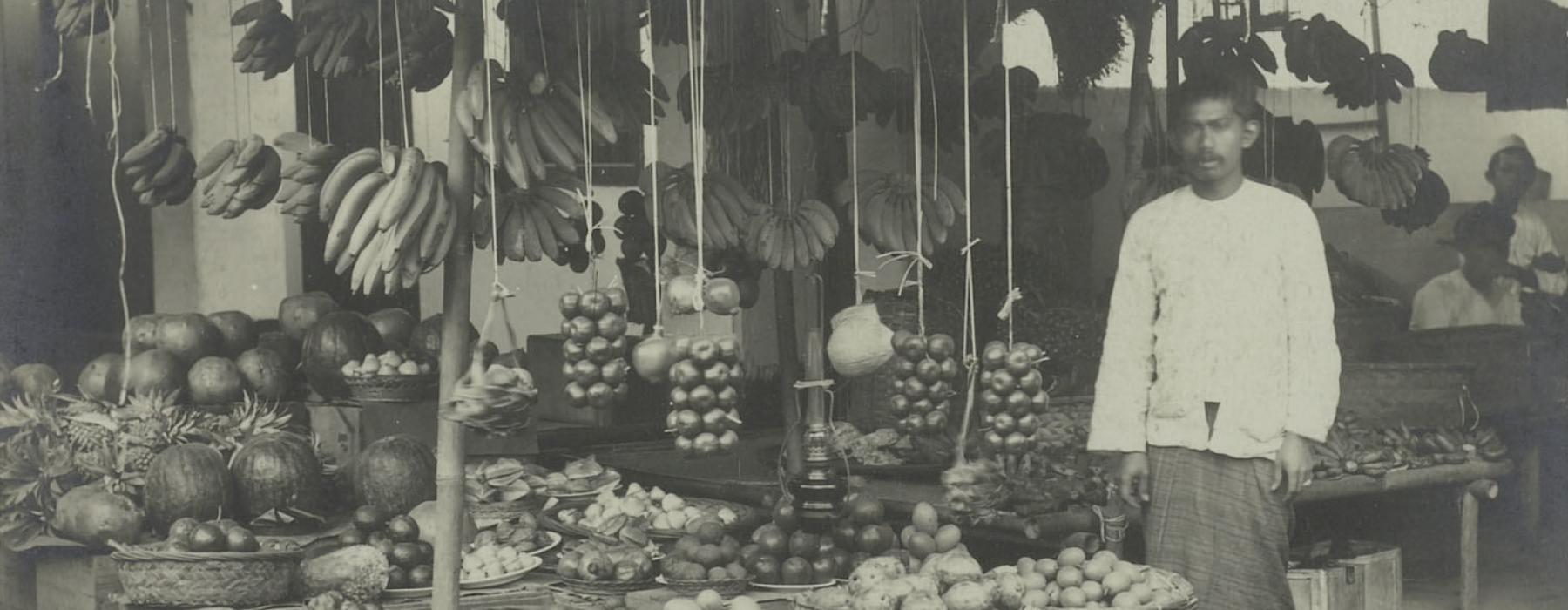 Vruchten verkopen Jakarta