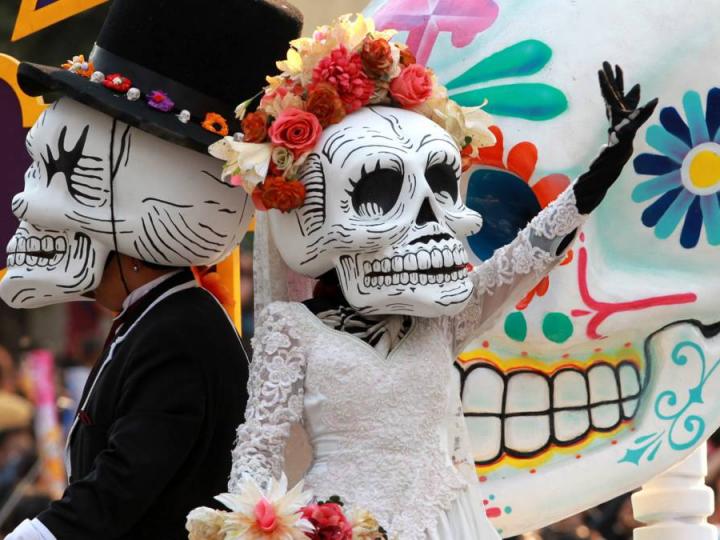 Dia de Muertos, Parade Mexico City 