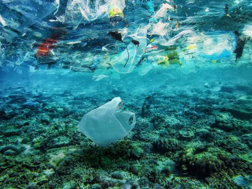 Plasticvervuiling op Bali
